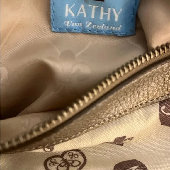 Kathy Van Zeeland Logo Print Shoulder Bag | Y2K - Picture 5 of 6